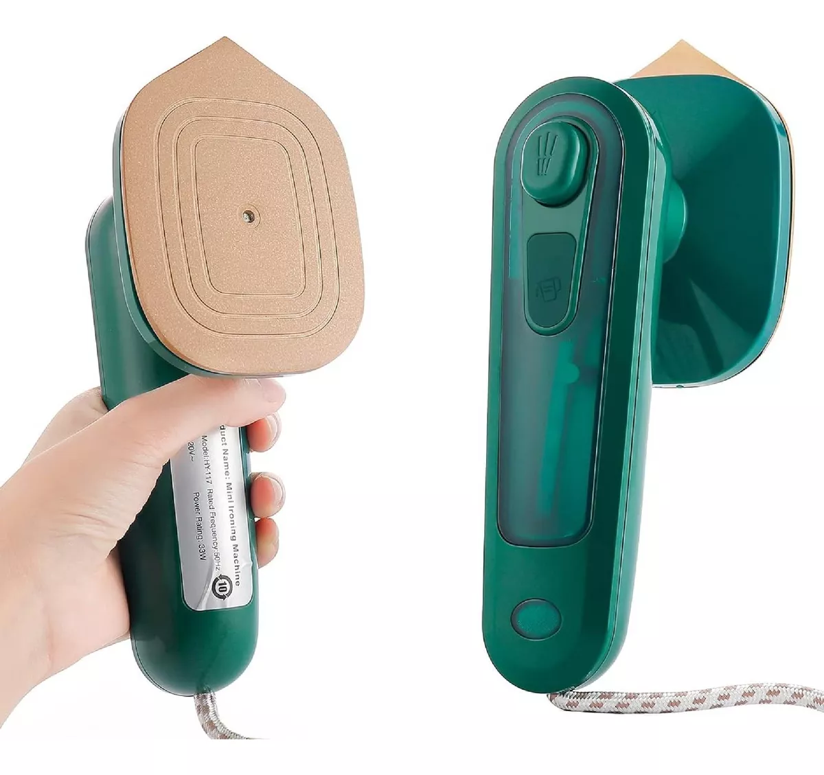 Mini Plancha Vapor De Ropa Viajera Porta